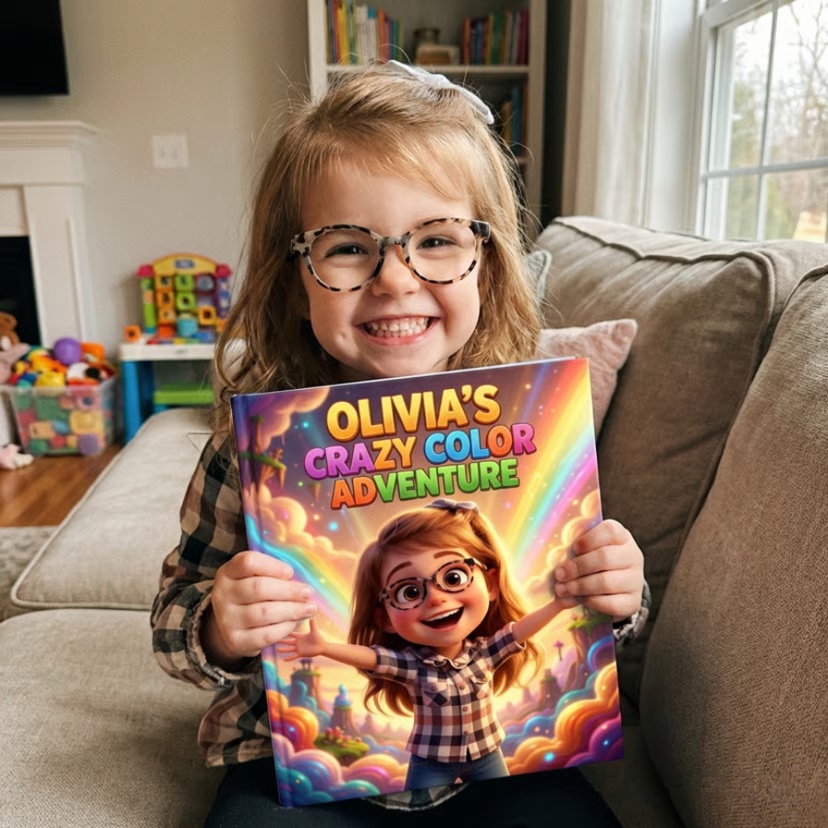 Transform your child's photo into a personalized storybook character